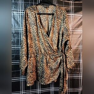 Leopard blouse